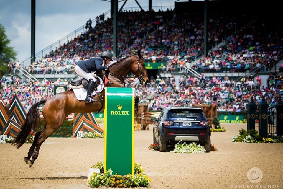 Who's a Star and Courtney at Rolex Kentucky (Photo: Mike McNally)